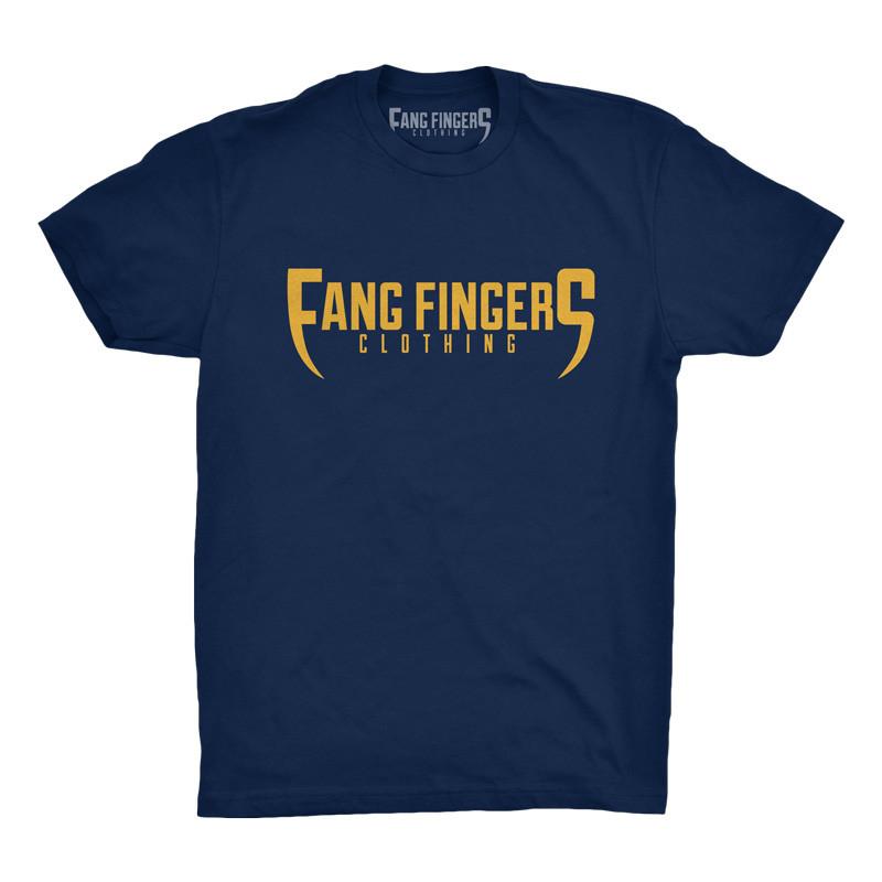 Fang Fingers Logo (Navy) - So Nashville Clothing
