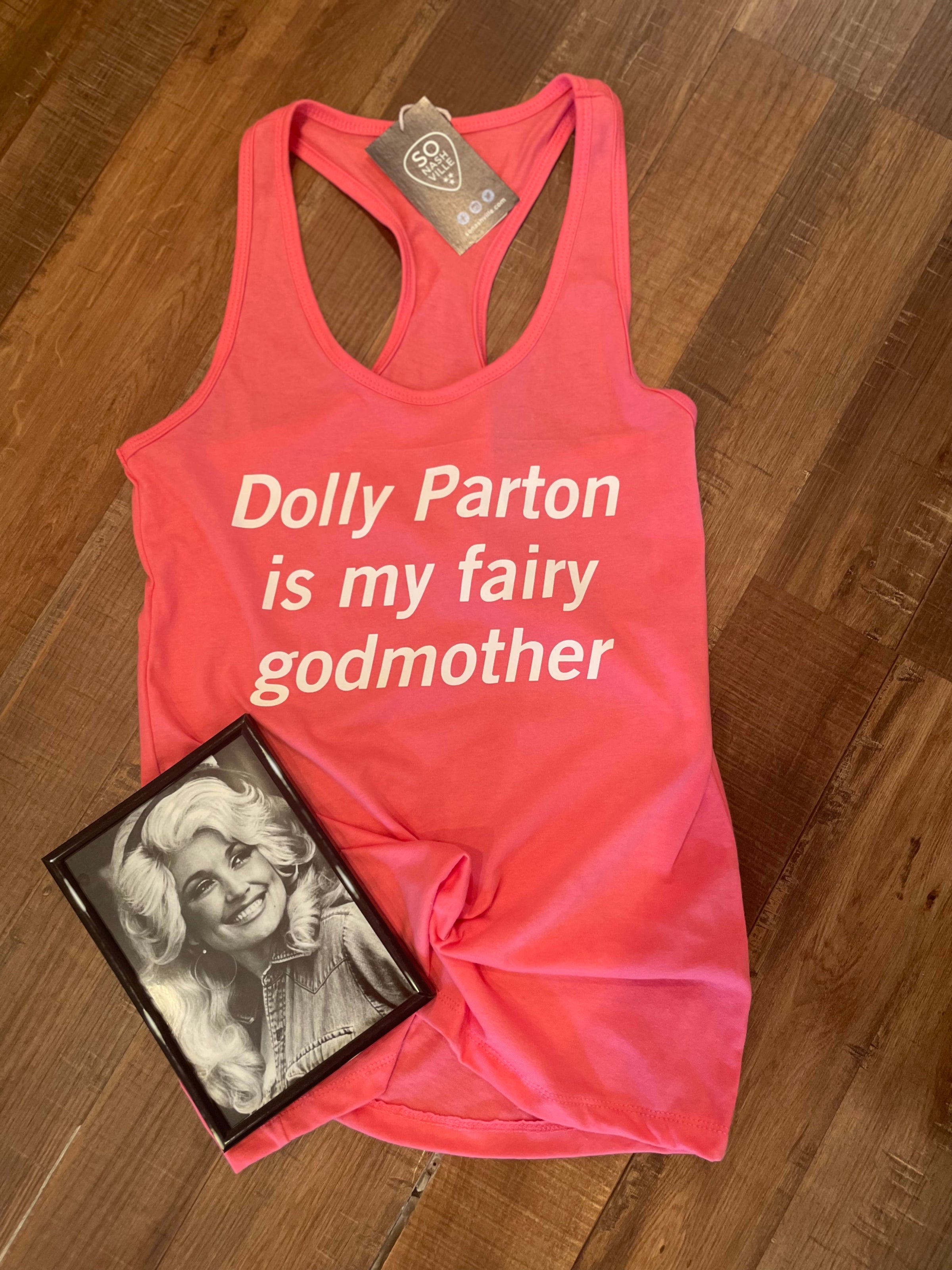 Dolly Parton is my fairy godmother Tank