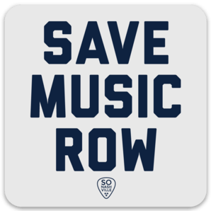 Save Music Row Sticker - So Nashville Clothing