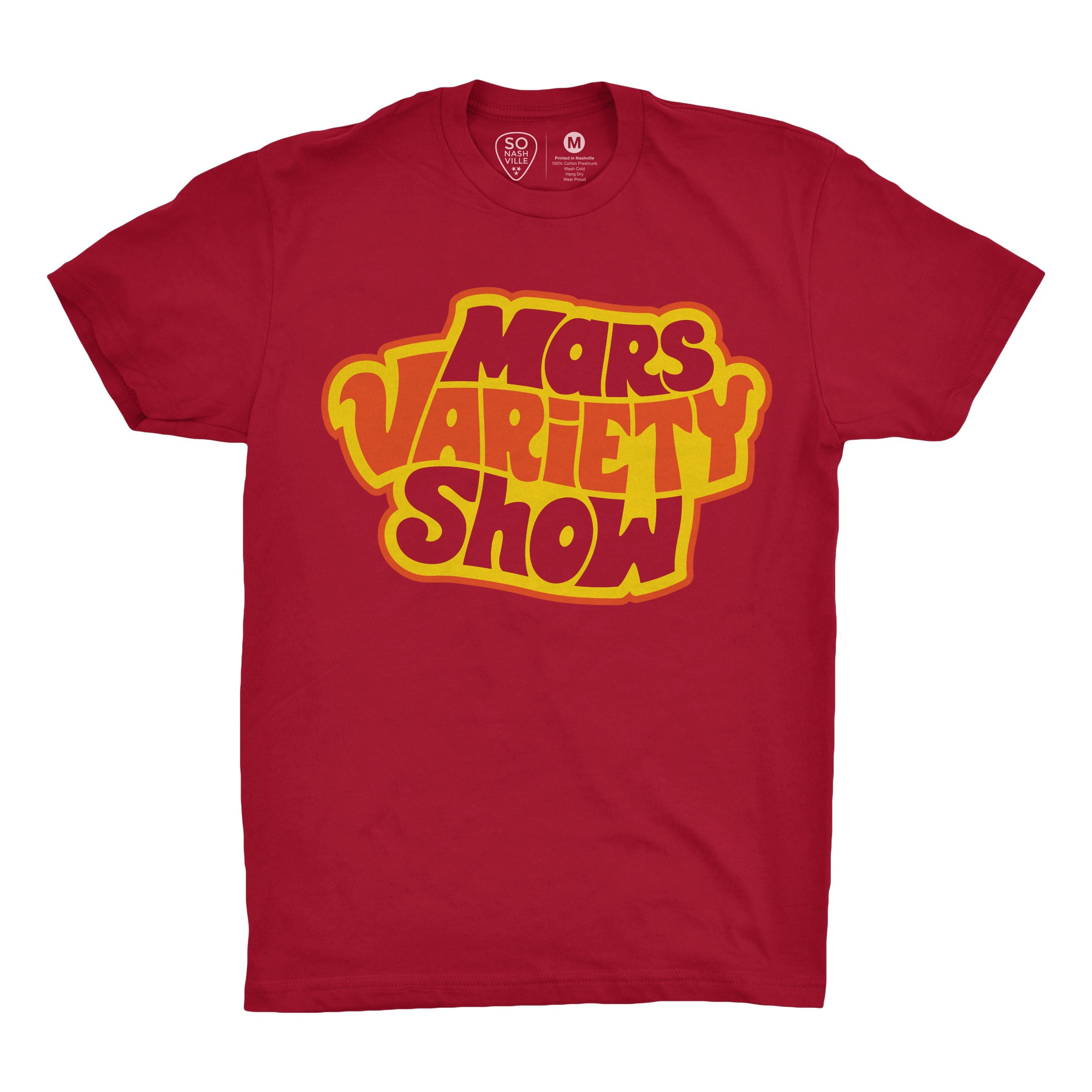 The Mars Variety Show Red - So Nashville Clothing