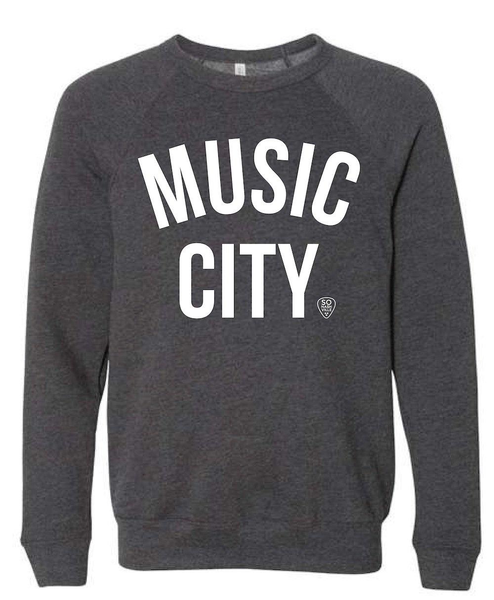 Music City Crewneck Sweatshirt - So Nashville Clothing