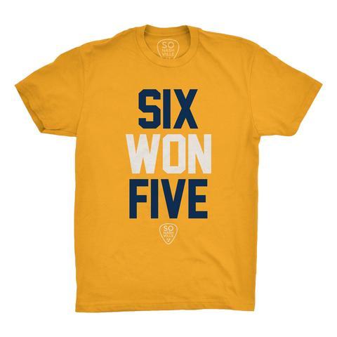 Six Won Five (Gold) - So Nashville Clothing