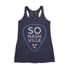 So Nashville™ - Navy/Blue Women's Racerback - So Nashville Clothing