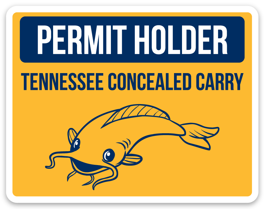 Catfish Concealed Carry Permit Magnet - So Nashville